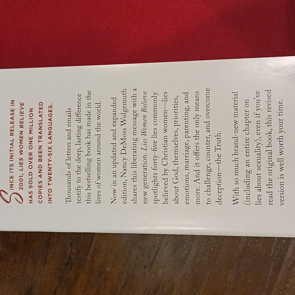 2 Books: Lies Women Beieve & the Truth That Sets Them Free | Women in the Maze - Picture 4 of 5